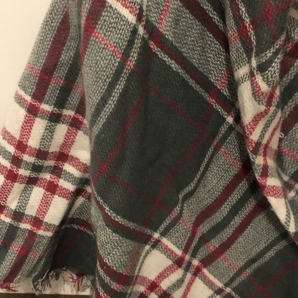 Pink & Grey Blanket Scarf - Picture 2 of 3